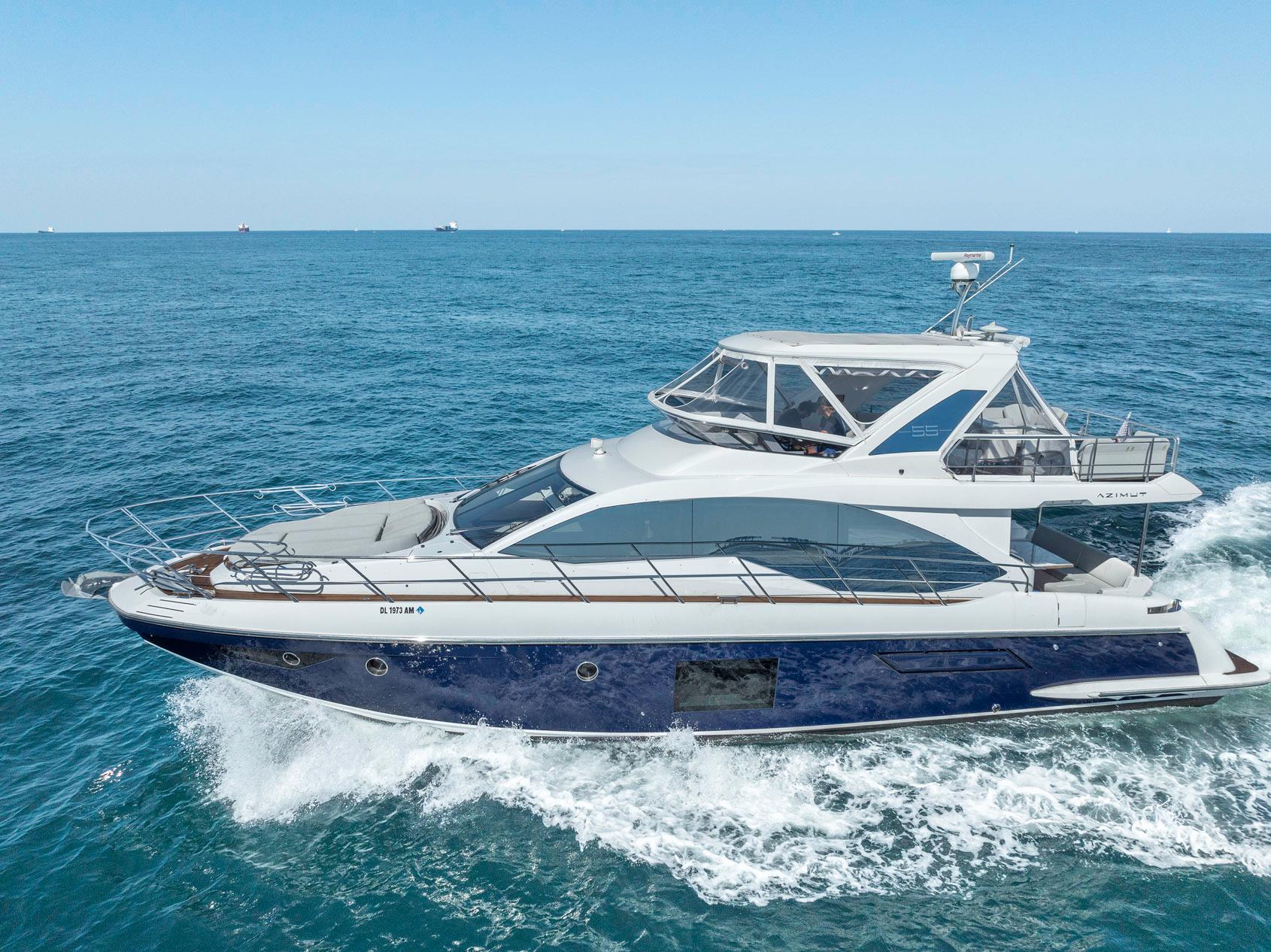 Azimut 55 Flybridge sold by YachtDeals for Paul Edgar Buse, Antibes